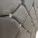 Ver imagem 3 de Cabeceira de Cama Box Solteiro Estofada Kasia - Preta