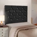 Ver imagem 2 de Cabeceira de Cama Box Solteiro Estofada Kasia - Preta