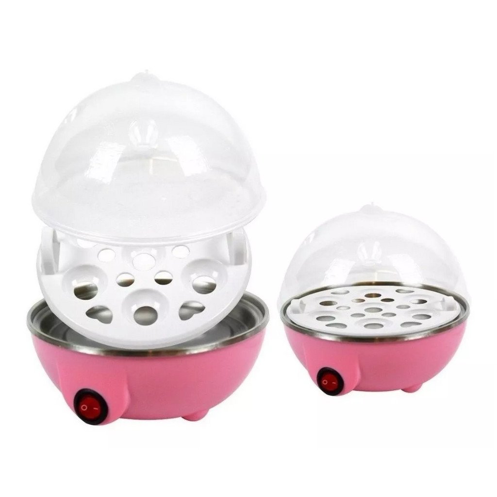 Cozedor Ovos Portátil Elétrica de Ovo Cozido 110v - Cozinha Ovos Legumes a Vapor Prático e Rápido - 1