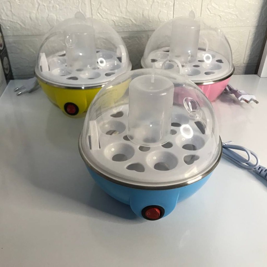 Cozedor Ovos Portátil Elétrica de Ovo Cozido 110v - Cozinha Ovos Legumes a Vapor Prático e Rápido - 6