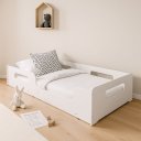 Ver imagem 3 de Cama Montessoriana Solteiro Princesa com Travesseiro e Colchão D23 Black