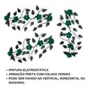 Ver imagem 4 de Enfeite de Parede Decorativo Todo de Ferro 5 Rosas:verde