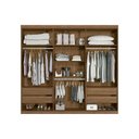 Ver mais imagens de Quarto Completo Modu +1CÔMODA QC375 Jatoba/Areia - Santos Andirá