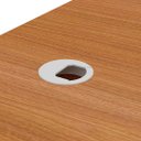 Ver imagem 6 de Mesa para Escritório em L Chefia 190cm Corp A06 Freijó/branco - Mpozenato