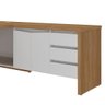 Mesa para Escritório em L Chefia 190cm Corp A06 Freijó/branco - Mpozenato - 9