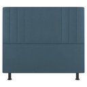 Ver imagem 7 de Kit Cabeceira E Baú Cama Box Solteiro 90Cm Turquesa