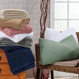 Peseira Decorativa Arya Tricot Para Cama 1Pç Rosa - 2