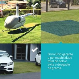 Painel Plástico Decorativo Grim Grid - Atex (Piso/Forro/Divisória) - Kit c/ 4 peças: 1m² - 3