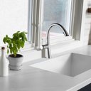 Ver imagem 2 de Torneira Cozinha Monocomando, 42cm, Bico Extensor Acabamento: Premium; Cor: Prata Brilho