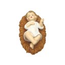 Ver imagem 1 de Menino Jesus na Manjedoura Poliresina 18cm X 9,5cm - Magizi