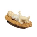 Ver imagem 2 de Menino Jesus na Manjedoura Poliresina 18cm X 9,5cm - Magizi