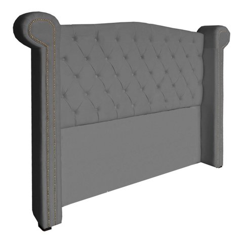 Cabeceira de Cama Box Estofada Sienna 160 Cm Queen Suede