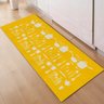 Tapete Passadeira Cozinha Yellow - 40x120cm - 1