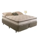 Ver imagem 1 de Conjunto: Box + Colchão Herval Big Class - Molas Confortclass Queen 158x198x70