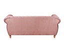 Ver imagem 3 de Sofá 3 Lugares Nobreza no Estilo Chesterfield Bella Decor - Veludo Rosê