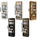 Ver imagem 6 de Estante Prateleira de Livro Multiuso 183 Altura Midria -Branco Branco - ÉdeCasaMóveis                                                          