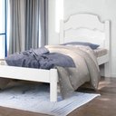 Ver imagem 1 de Cama Íris Solteiro Branco com Colchão Cambel