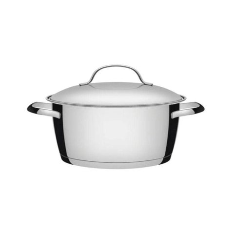Caçarola Funda Allegra 20 Cm 3,1 L em Aço Inox com Fundo Triplo Tramontina 62654/200