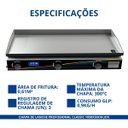 Ver imagem 4 de Chapa de Lanche Profissional Classic 105x50cm Jcn