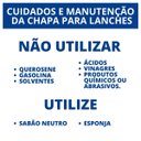Ver imagem 5 de Chapa de Lanche Profissional Classic 105x50cm Jcn