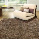 Ver imagem 1 de Tapete Peludo Sala Quarto 1,50M x 2,00M Capuchino
