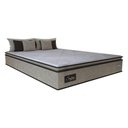 Ver imagem 4 de Cama Box Conjugado Casal com Colchão 138x67x188 Safira Gazin Cr35346 Castor