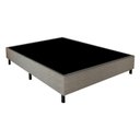 Ver imagem 3 de Cama Box Conjugado Casal com Colchão 138x67x188 Safira Gazin Cr35346 Castor