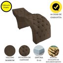 Ver imagem 4 de Maca Estofada Estética Cílios Salão Spa Veludo Yasmim:marrom