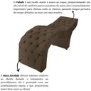 Ver imagem 5 de Maca Estofada Estética Cílios Salão Spa Veludo Yasmim:marrom