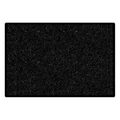 Lar Tapete Preto 60 x 90 x 10Mm