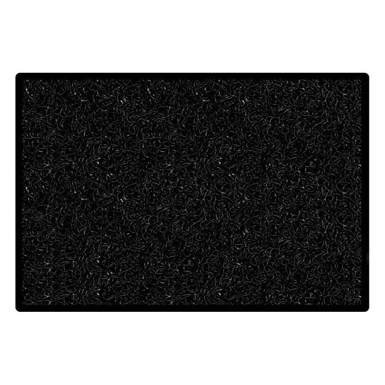 Lar Tapete Preto 60 x 90 x 10Mm