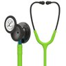 Estetoscopio 3m Littmann Classic Iii 5875 Verde Limao com Preto Mate e Conector Azul - 1
