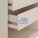Ver imagem 6 de Guarda Roupa Planejado de Canto 9 Portas e 6 Peças Samambaia CabeCasa MadeiraOriginals Offwhite