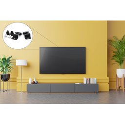 Suporte De Tv Fixo Universal Painel 13 A 70 Polegadas - 4