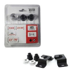 Suporte De Tv Fixo Universal Painel 13 A 70 Polegadas - 3