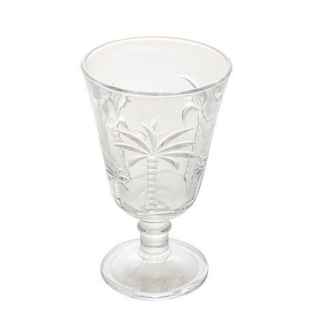 Taça De Água De Cristal Palm 240Ml- Lyor
