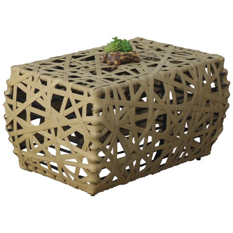 Jogo Sofá e Poltronas Dubai em Alumínio Jardim, Área, Sala Trama Original