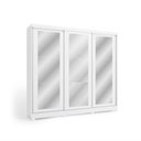 Ver imagem 2 de Guarda-roupa Casal 100% Mdf Kappesberg 3 Portas de Correr com Espelhos 8 Gavetas Branco