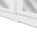 Ver imagem 5 de Guarda-roupa Casal 100% Mdf Kappesberg 3 Portas de Correr com Espelhos 8 Gavetas Branco