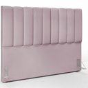 Ver imagem 1 de Cabeceira Cama Box Casal Queen 160 Cm Dália W01 Suede Rosê