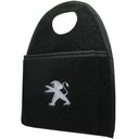 Ver imagem 3 de Lixeira Lixinho Automotiva Carro Carpete Logo Bordado para Câmbio Preto