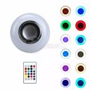 Ver imagem 1 de Lâmpada Led 12w E27 Rgb Colorida com Caixa de Som