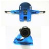 Truck longboard 180mm invertido creme azul 250mm de eixo - 2