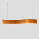 Ver imagem 4 de Lustre Madeira Grande Comprido Linear Z Slin 92cm - Snk 03 - Tauari