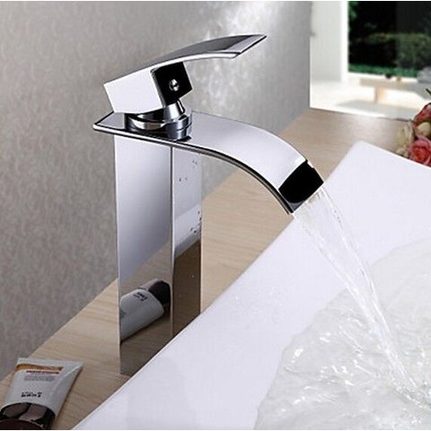 Torneira Banheiro Lavabo Monocomando Bica Alta Roma Demima