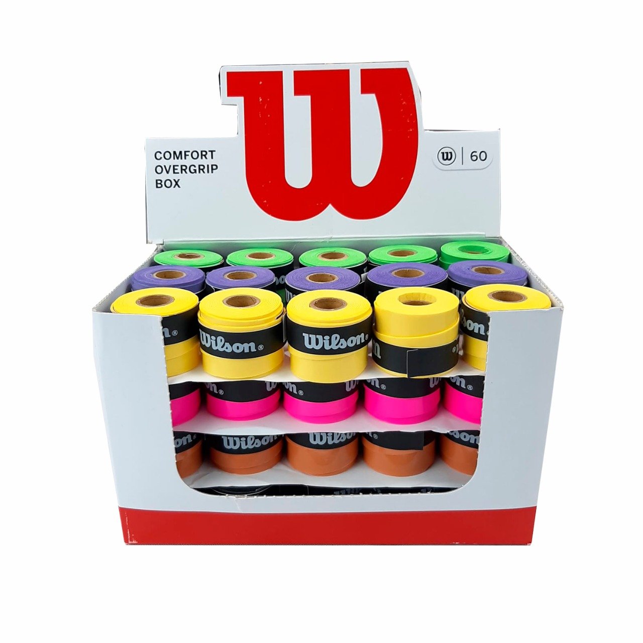 Overgrip Wilson Comfort Ultra Wrap Colors Caixa 60 Uni - 1