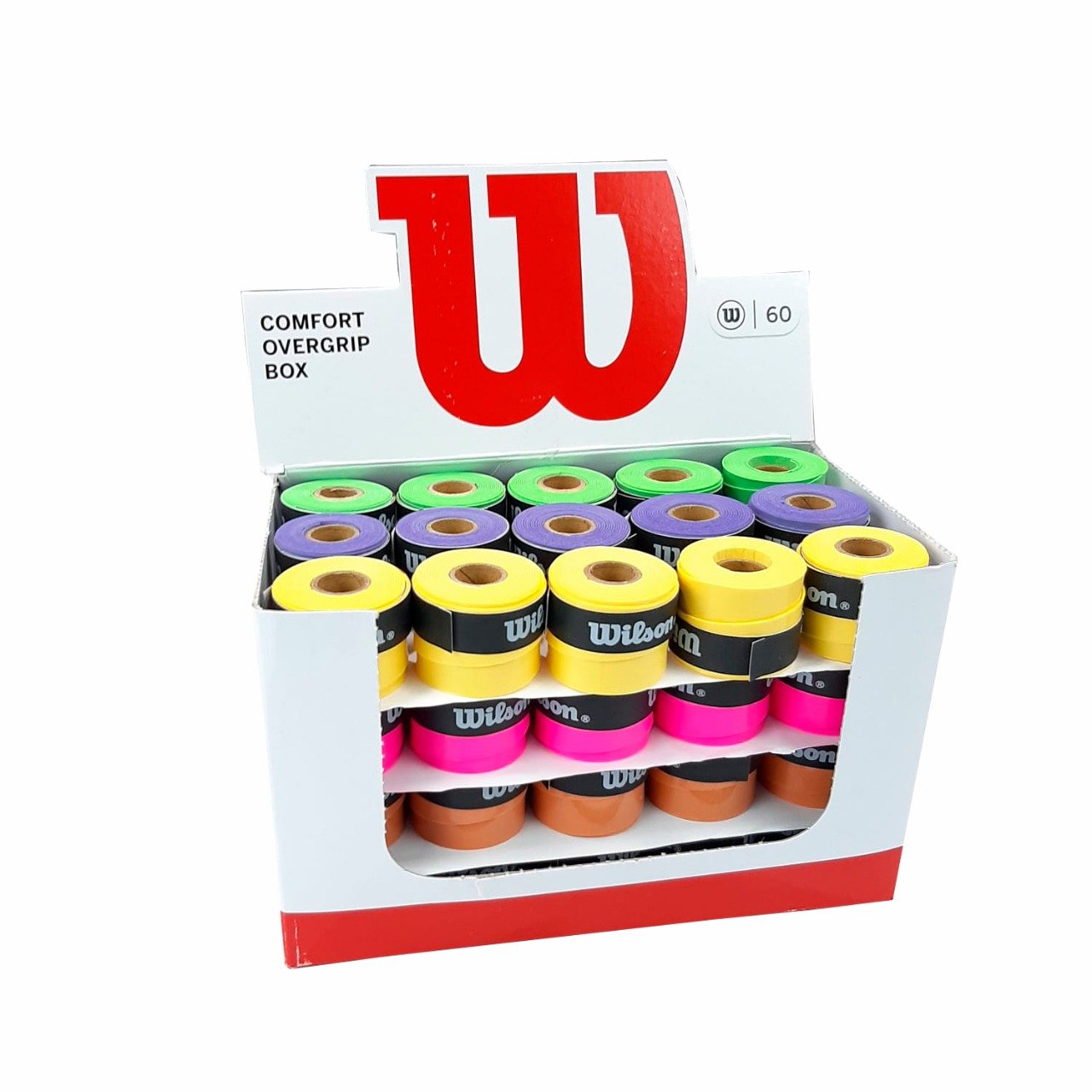 Overgrip Wilson Comfort Ultra Wrap Colors Caixa 60 Uni - 2