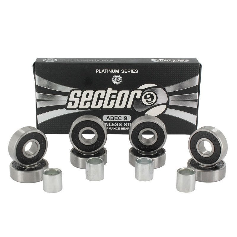 Rolamento Sector 9 Platinum Bearings Abec 9 MadeiraMadeira