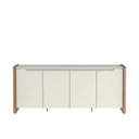 Ver imagem 2 de Buffet 4 Portas Bristol 1.8 Off White/Natural - Província