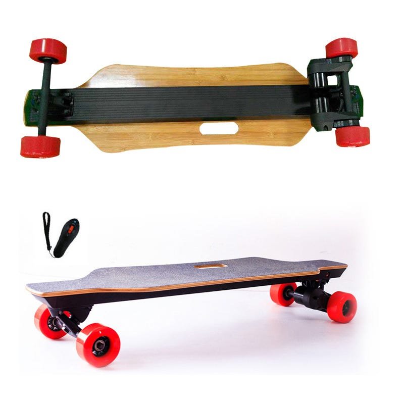 Skateboard 4 rodas 3pol. skate eletrico bateria samsung 602